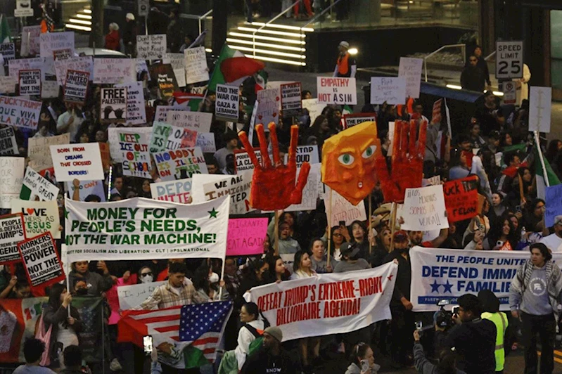 ABD’de binlerce kişi Trump’ın göçmen politikasını protesto etti