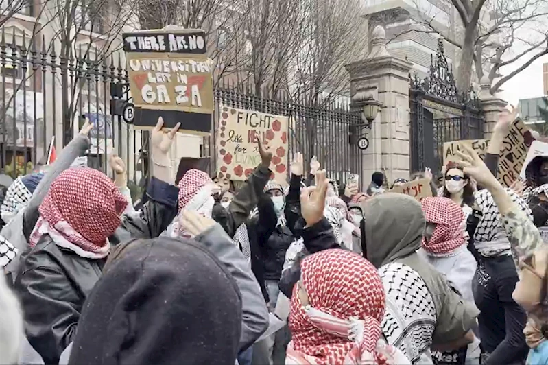 Columbia Üniversitesi Filistin yanlısı öğrencileri okuldan attı