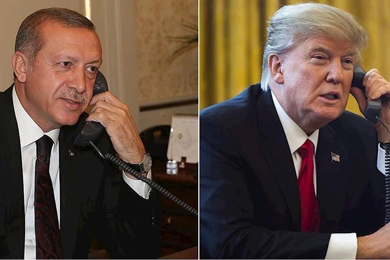 Cumhurbaşkanı Erdoğan ile Trump telefonda görüştü