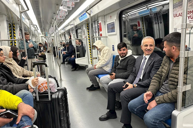 Arnavutköy-İstanbul Havalimanı Metrosu bir yıldır hizmette