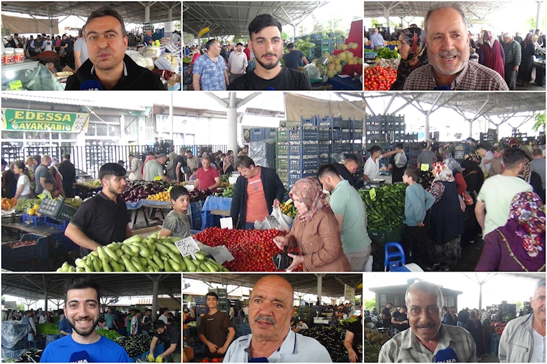 Esnaf ve vatandaşlar: Akaryakıtın yüksek olması sebze ve meyve fiyatlarına yansıyor