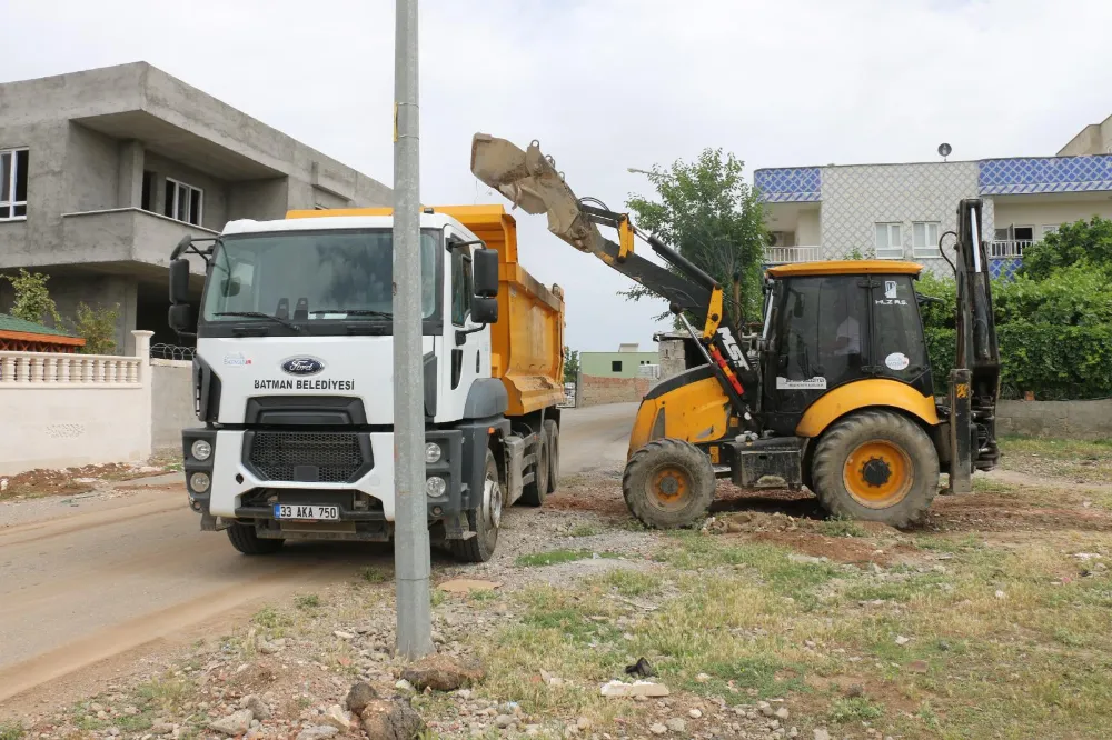 Çamlıca Mahallesine genel temizlik çalışması