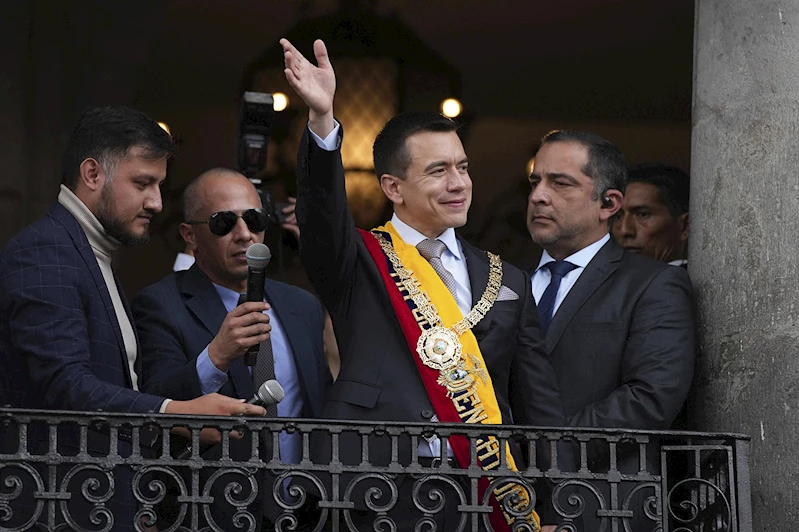 Ekvador Devlet Başkanı Noboa göreve başladı