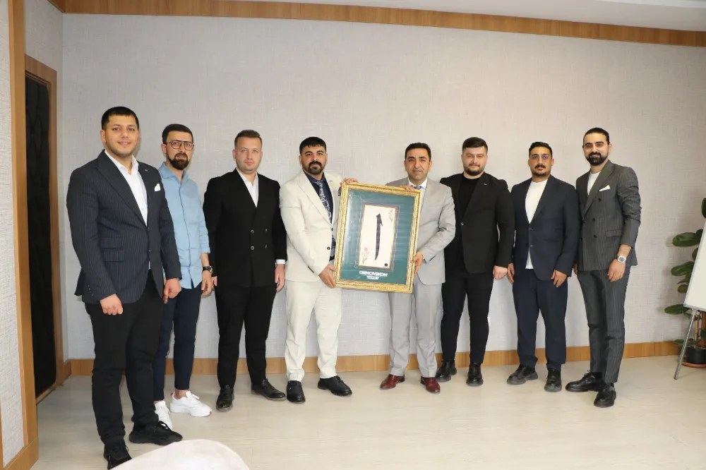 Genç ASKON Batman Şubesi’nden İŞKUR İl Müdürü ÇETİNKAYA’ya nezaket ziyareti