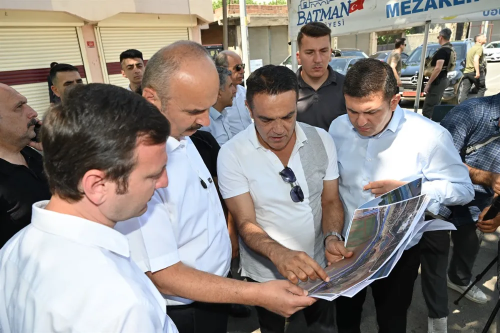 Vali Canalp, İluh Deresi’ndeki kentsel dönüşüm çalışmalarını yerinde inceledi