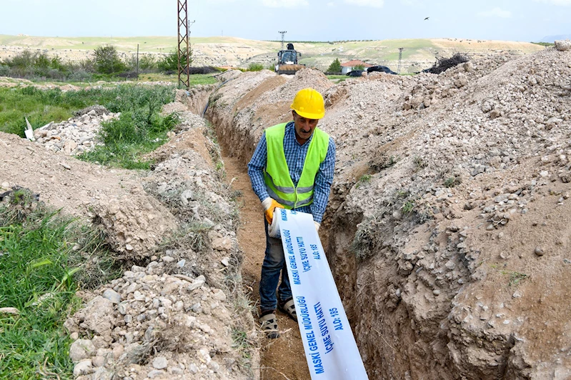 İçme suyu sıkıntısı yaşayan mahallenin sorunu çözüldü