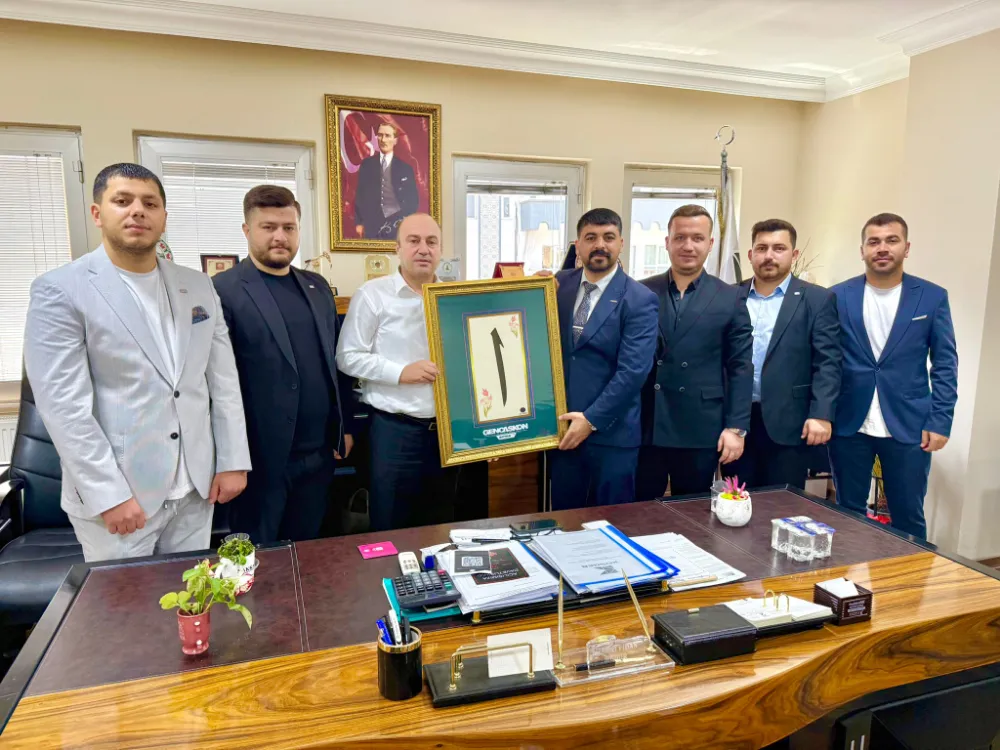 Genç ASKON Batman’dan KOSGEB İl Müdürü Mehmet Fidan’a Nezaket Ziyareti