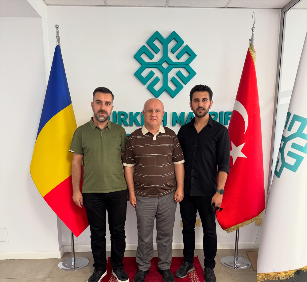 Romanya Maarif Vakfı Temsilcisi Alparslan Ateş’e Ziyaret