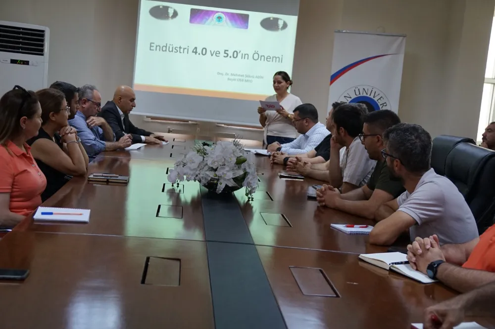 Organize sanayi bölgesinde endüstri 4.0 ile endüstri 5.0 konuşuldu
