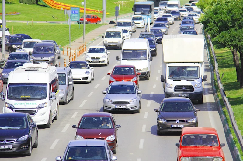 Bursa’daki taşıt sayısı 1 milyonu aştı
