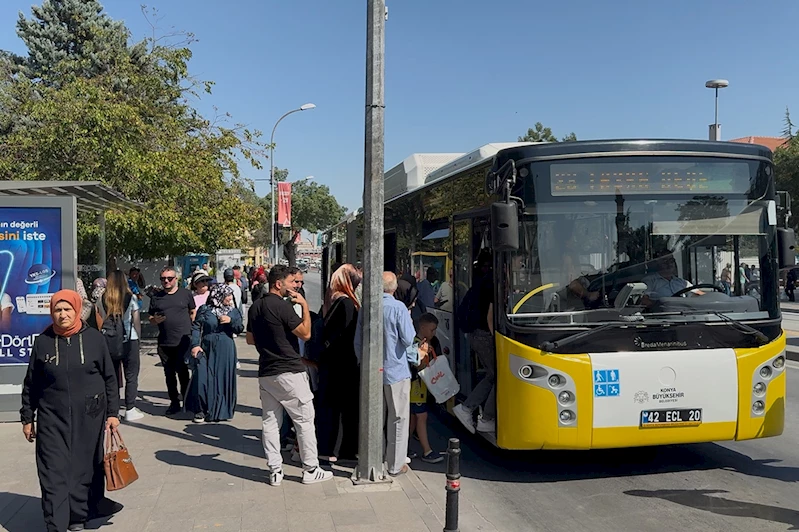 Konya’da toplu taşıma ücretlerine zam geldi