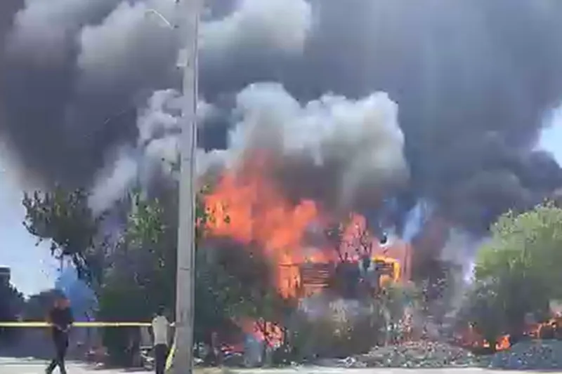 Konya’da bağ evi yangında kullanılamaz hale geldi 