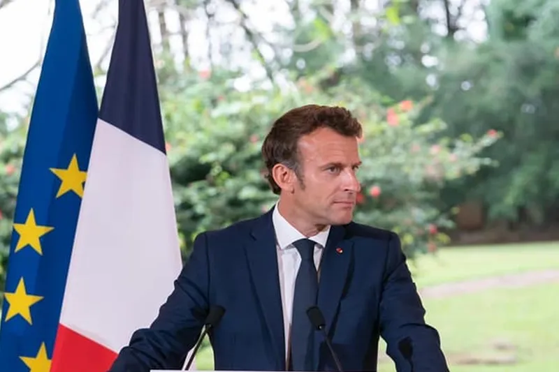 Macron, Filistin