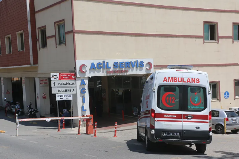 Şanlıurfa’da iş kazası: İnşaat işçisi 1.kattan düştü