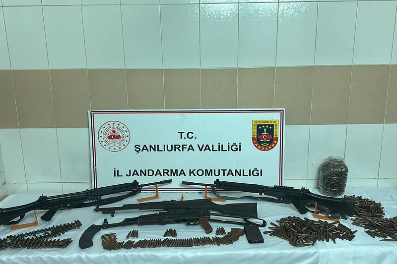 Şanlıurfa’da jandarmadan silah operasyonu: 3 kişi gözaltına alındı