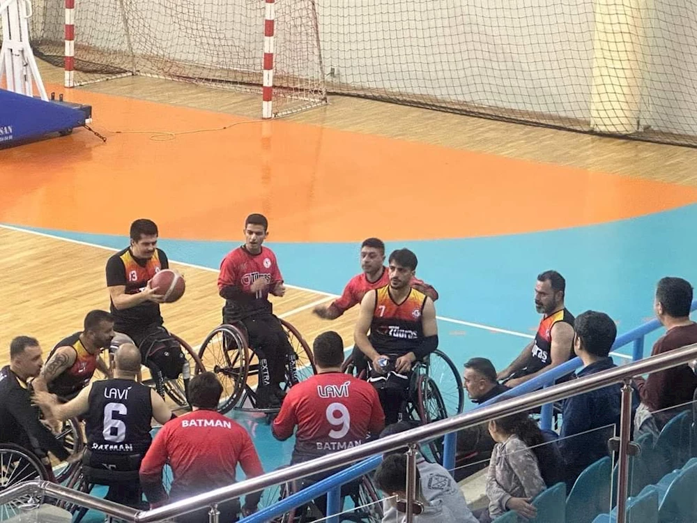 Batman Engelliler Basketbol Takımı, Adana’dan Mağlup Döndü: 53-49