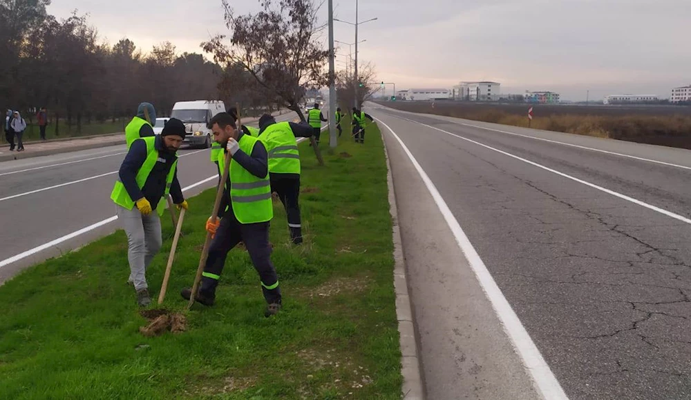 Batman Belediyesi kış ayında da durmuyor