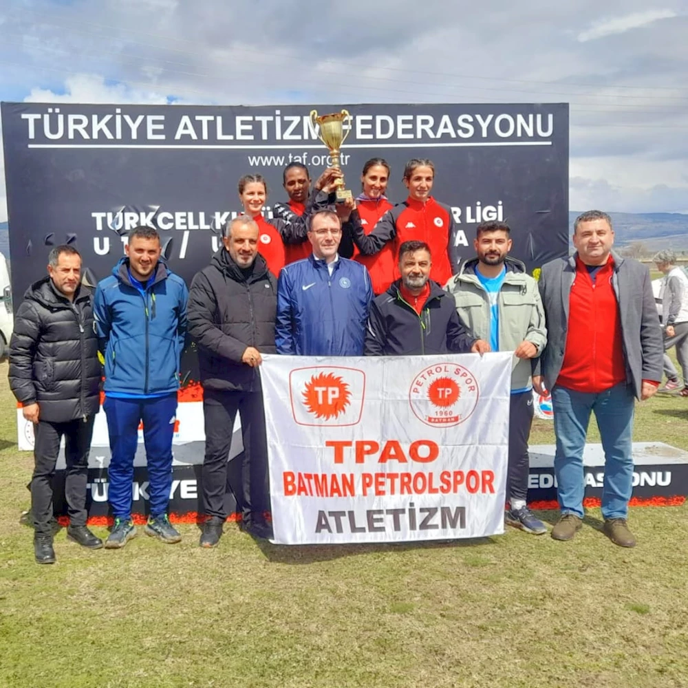 TPAO Batman Petrolspor atletizm takımı Avrupa şampiyonası