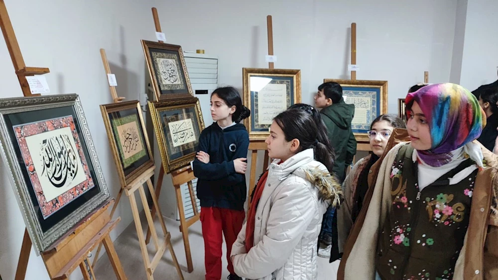 Adıyaman’da Gazze yararına sanat sergisi açıldı