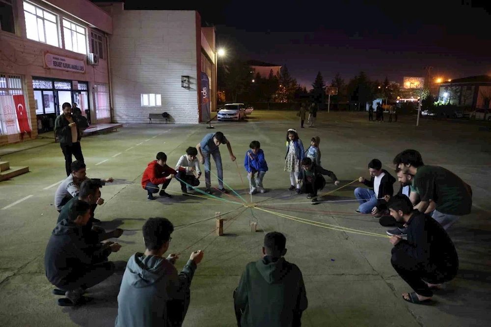 Diyarbakır’da pansiyonda kalan öğrenciler uzay yolculuğuna çıktı