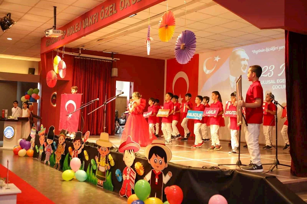 Gaziantep Kolej Vakfı’nda 23 Nisan coşkusu