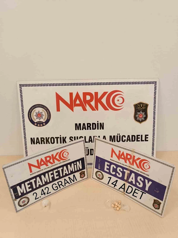 Mardin’de uyuşturucu operasyonu: 3 tutuklama